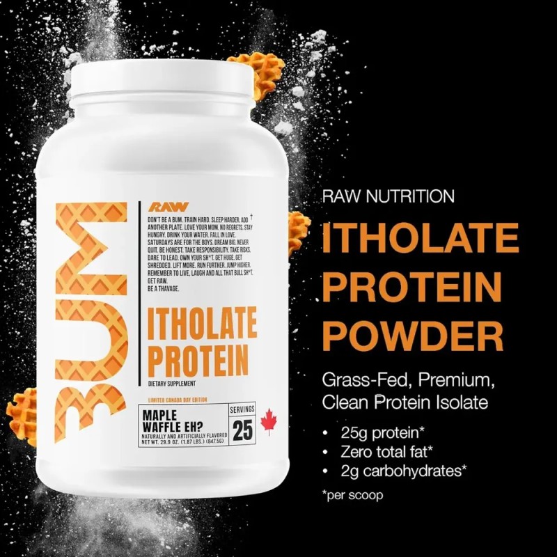 Raw Cbum Itholate Protein Iso Proteina 825 Grs 25 Servs