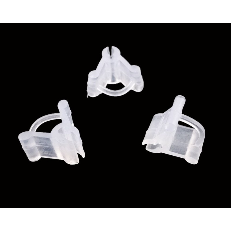 HONBAY 150pcs Mini Plastic Plant Grafting Clips Gardening Tool