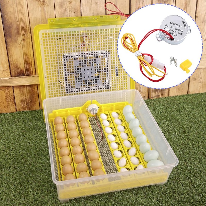 Joyzan Egg Turner Motor, AC Chicken Rotator Incubator Automatic Turntable