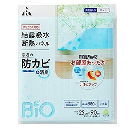 Earl H-321 Bio Condensation Absorption Insulation Panel, Frosted Glass, Dot 25 x 90