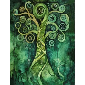 Irish Rice Paper 21 x 26.5 cm (6 Sheets) Decoupage Paper, 6 Designs for Collage, Mixed Media, Card Making and Crafts, Decoupage by CRAFT KREATIVELY