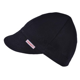 Comeaux Caps Reversible Welding Cap Solid Black 7 3/4