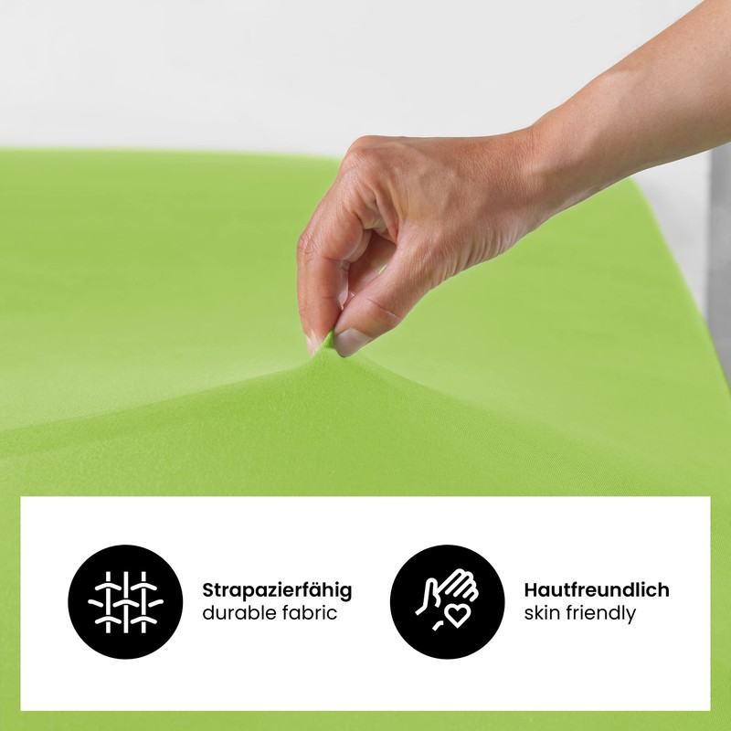 Jersey Fitted Sheet All Colours & Sizes 100% Cotton