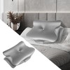 Pillow Case Cover with Zipper, Smooth Pillowcase, Soft Cervical Neck
