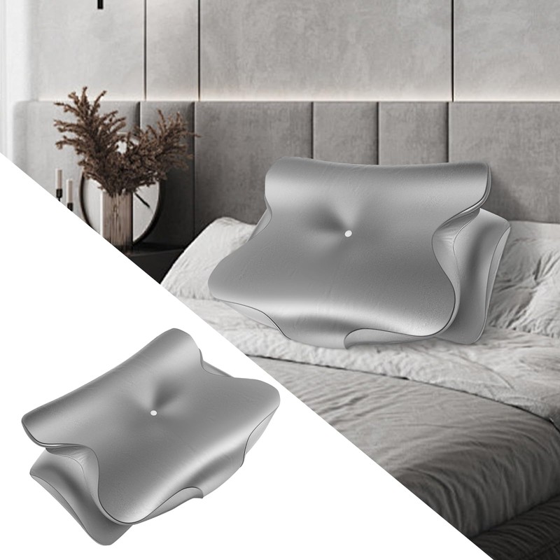 Pillow Case Cover with Zipper, Smooth Pillowcase, Soft Cervical Neck