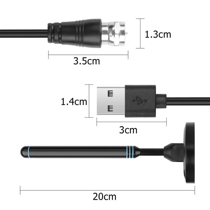 YAODHAOD TV Antenna Indoor Antenna for Smart TV for Long