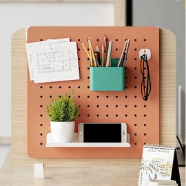 Perforated steel plate pegboard pink (medium) BD802 037