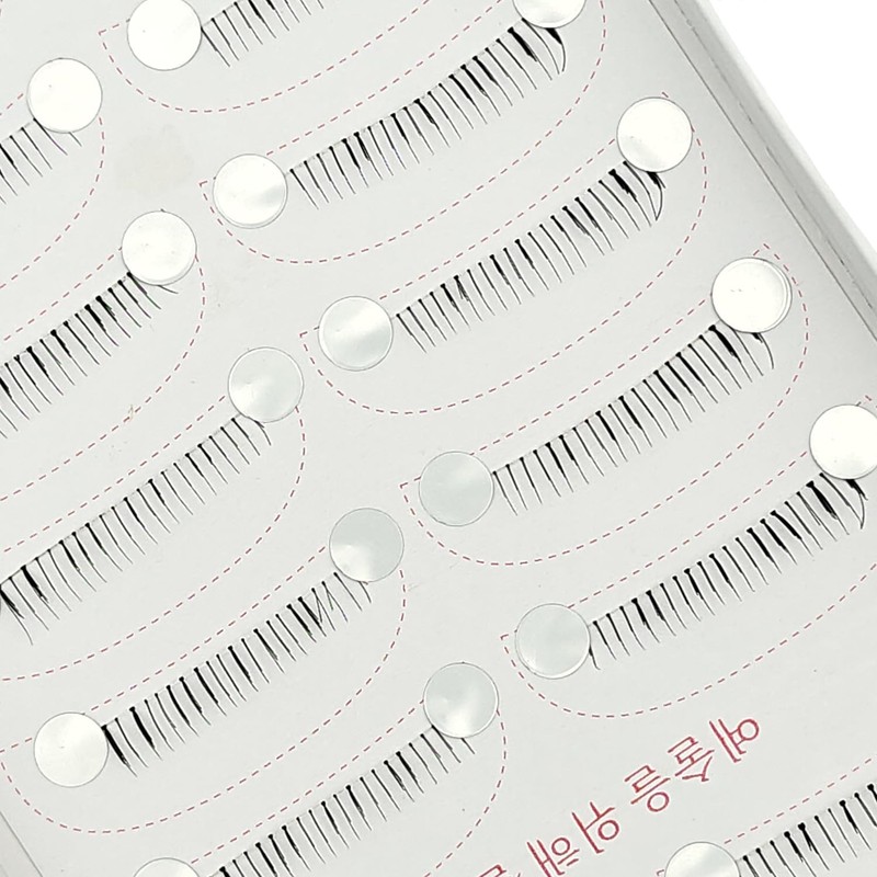 Lower Eyelashes, 10 Pairs of Eyelashes, Popular, Transparent Axis, Lower