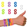 GAADSKCER 1000 Pcs S Clips Rubber Band Bracelet kit Rubber