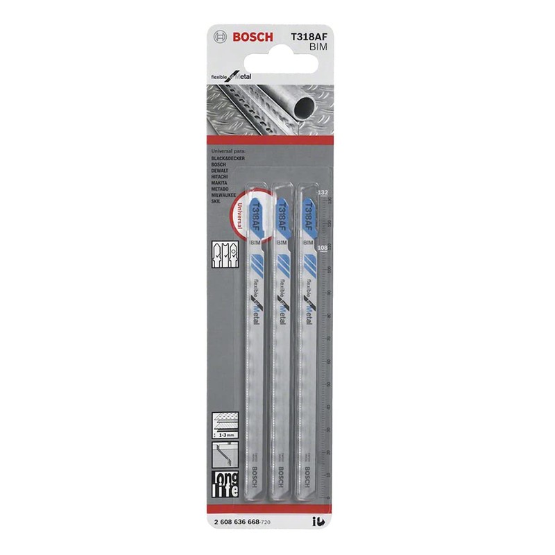 Bosch 2608636668 Seguetas Vastago T