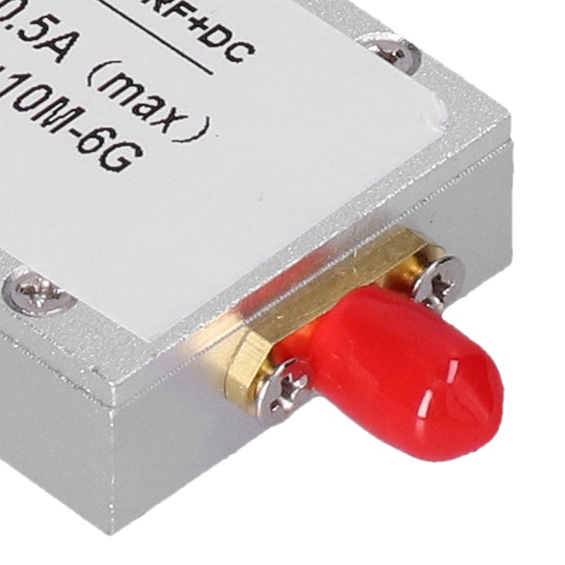 Bias Tee Module Coaxial Feed Low Insertion Loss RF DC