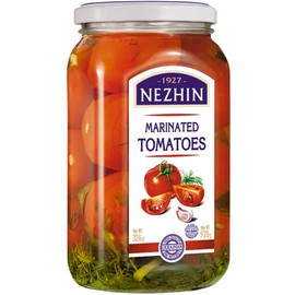 Nizhyn Marinated Tomatoes GMO Free Glass Jar 32.4 oz / 920 gr Product of Ukraine (1 Pack)