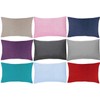 Flannelette Soft Pillow Cases Pair Only - 10 Colors Choice