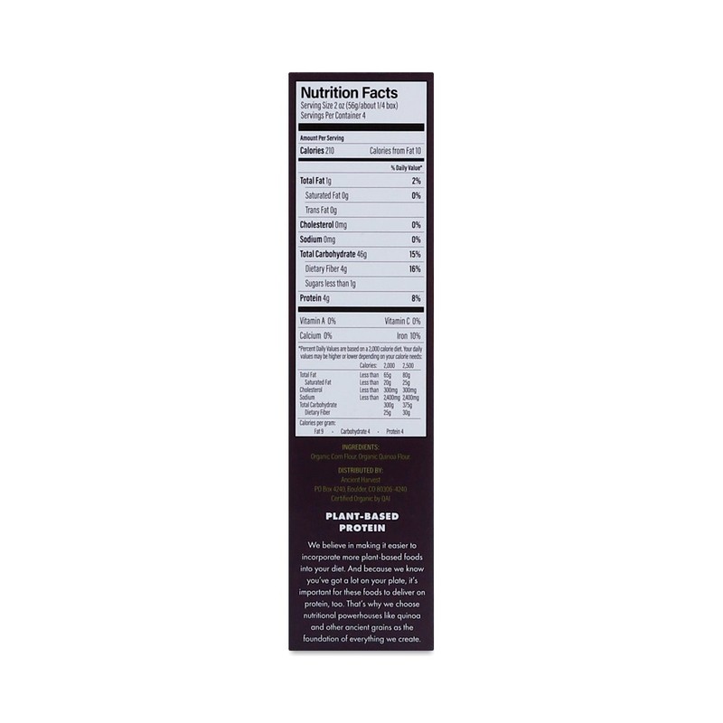Ancient Harvest Gluten Free Pasta Shells, 8 Ounce