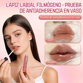 SINYI Lápiz Labial Hidratante con Acabado Brillante，Lápiz Labial Líquido De 3 Colores,Brillo Labial A Prueba De Agua, Altamente Pigmentado, De Larga D
