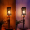 Lamp Shade Wrought Iron Hollow Design Modern Style Detachable Table