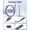 QCHMM Starlink Router Mini Cable, USB C to DC Power