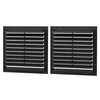 AIWFL 20 Inch Aluminum Automatic Gravity Shutter Louver Vent, 2