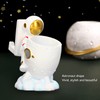 Multifunctional Pen Holder Unique Astronaut Shape Mobile Phone Stand Pen