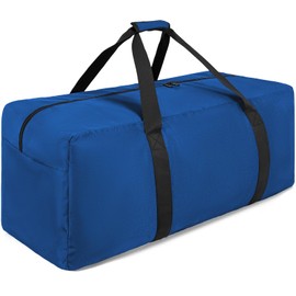 Extra Large Travel Duffle Bag, 160L Gear Bag for Men and Women, Storage Bag Ideal for Overnight Camping and Weekend Getaways, Dark Blue
