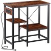 SEGAWE Aquarium Stand with Adjustable Shelves & Power Outlets 37