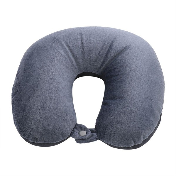 U-Shaped Travel Pillow Soft Elastic Neck Support Office Rest Cushion