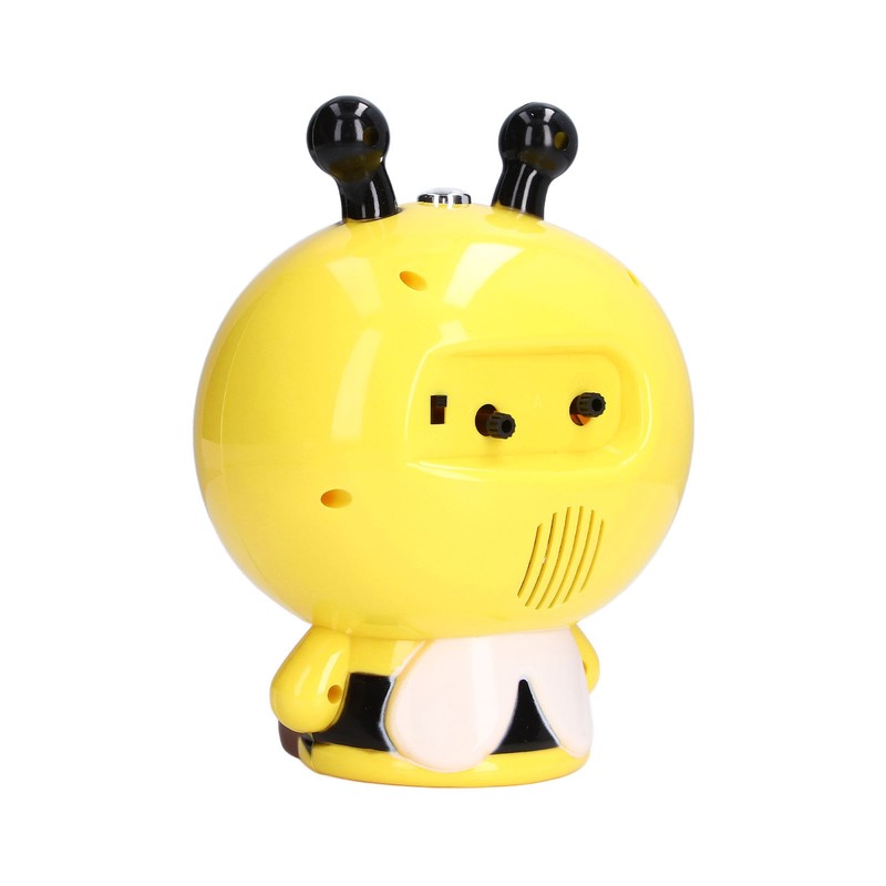 Alarm Clock Cute Cartoon Safe Use Silent Tick Light Weight