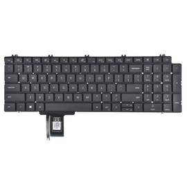 Replacement Keyboard for Dell Precision 7750 7550 7760 7560 Series Laptop with Backlit US Layout P/N: 0713DM 713DM PK132V72B00