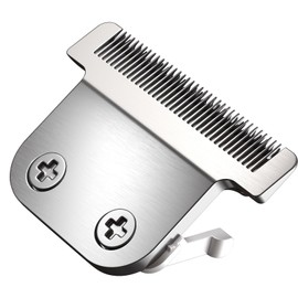1 Pack T-Blade Detachable 40mm Replacement blades Compatible with Wahl Trimmers 9864/9864SS/9686/9818A/9854L/9876L/9854 etc，Made of Stainless Steel Blades