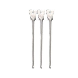 3 piezas director ranurado con punta de sonda y lengüeta de 5 pulgadas ODM instrumentos dentales