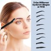 6 PCS Eyebrow Razor Set Face Razor for Women and