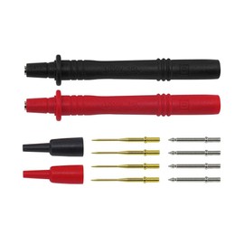DollaTek Test Lead Kits, P1300D Electronic Digital Multimeter Test Leads with Crocodile Clips Replaceable Probe Tips Set