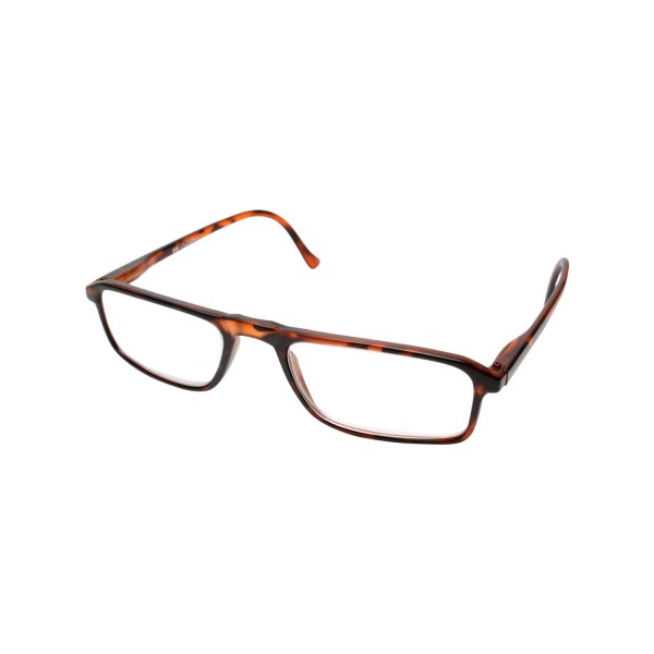 Calabria 616 Rectangular Reading Glasses +1.75 Tortoise Havana Men Women