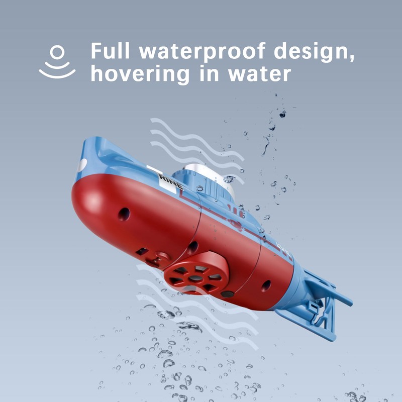 Simulated Submarine Mini Remote‑Controlled Submarine Toy Model Fish Tank Decoration
