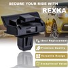 Rexka 15pcs Front Bumper Moulding Clips with Sealer for Toyota