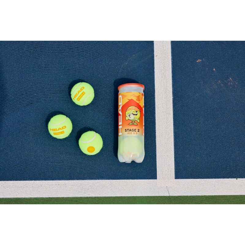 HEAD 3B STAGE 2 Orange Junior tennis ball