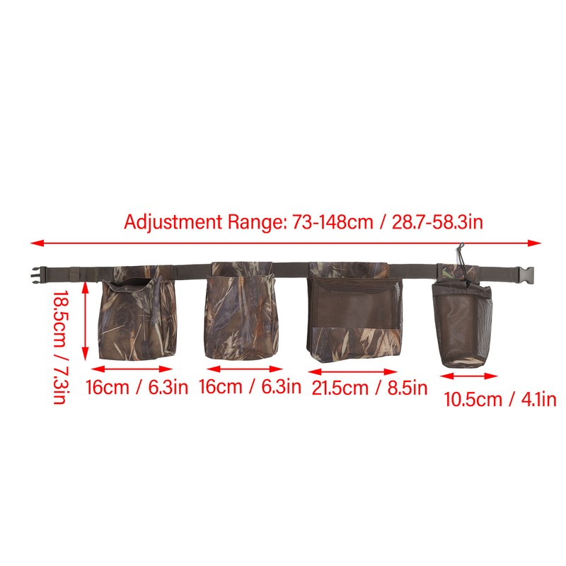 Dove Hunting Belt Bag Adjustable Hunting Gear Hunting Accessories Dove