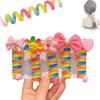 Diademas en Espiral para Niñas, 5 Pcs Gomas para el