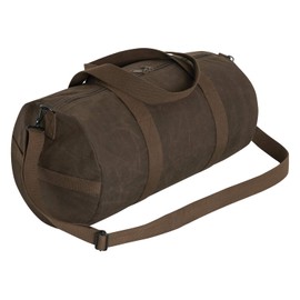 Rothco Waxed Canvas Shoulder Duffle Bag - 19 Inch, Brown