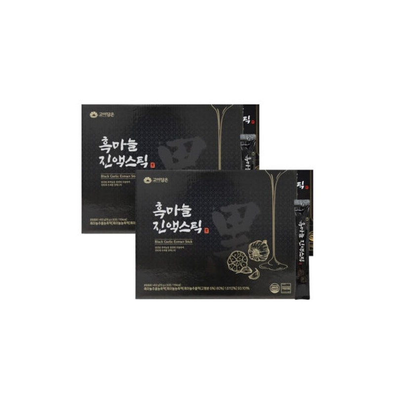 Goydamun Immune Strengthening Black Garlic Extract Stick 15g / 고이담은