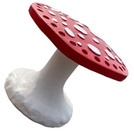 ULTECHNOVO Mushroom Earring Display Jewelry Organizer Holder for Earrings Tassels and Pendants Resin Design for Home Decor and Storage for Friends and Family