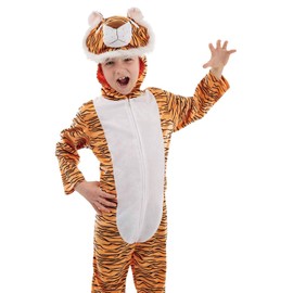 Fun Shack Black Spider Costume for Boys and Girls, m, tiger
