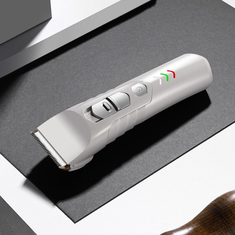 Electric Hair Trimmer Stainless Steel Low Noise Vibration Hair Clippers