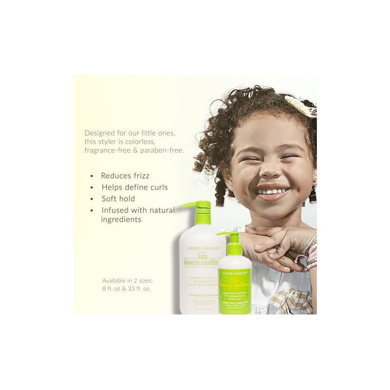 Mixed Chicks Kids Leave In Conditioner, Eliminate Frizz And Define
