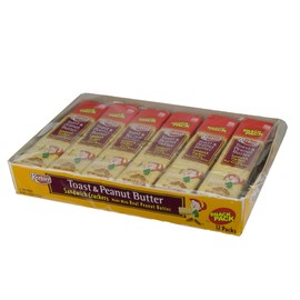 Keebler Toast & Peanut Butter Sandwich Cracker Snack Packs-1.8 oz, 12 ct