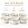 Loymokinar 20 oz Ceramic Bowls Set of 6 – Modern