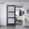 EaseLife 6 FT Stainless Steel Sliding Barn Door Hardware Track