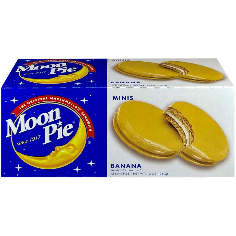 Moonpie, Banana Mini Moonpie, 12 Ounce