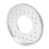 90 Tooth Cylindrical Aluminum Gear StraightTooth Deceleration Overspeed Parts 32mm