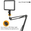 Camera Screw Conversion Adapter, Microphone Screw Adapter, 1/4 Male to